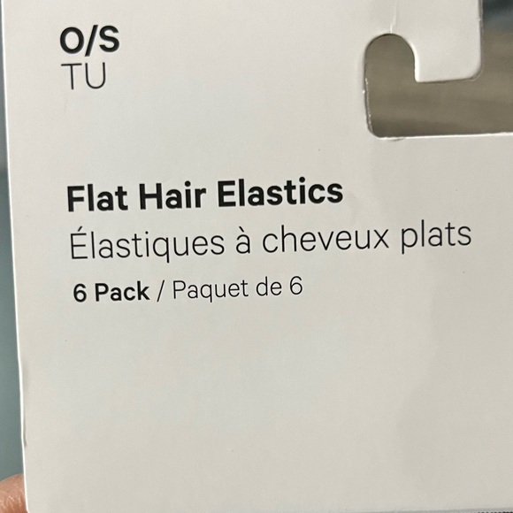lululemon Flat Hair Elastics 6 pack OS - Picture 4 of 4